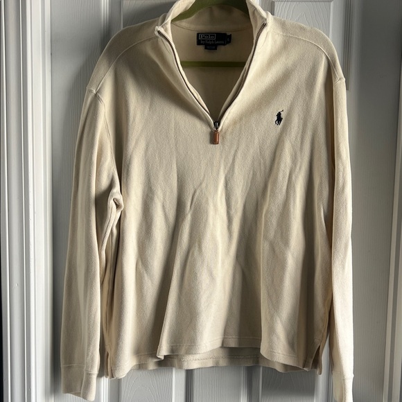 Polo Ralph Lauren Other - Polo by Ralph Lauren Men's Beige Zip-Up Sweater